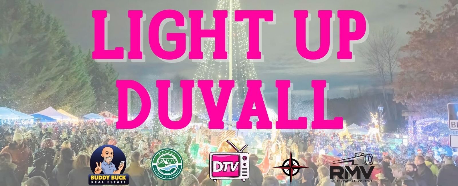 Light Up Duvall Washington Community Event volunteer Christmas Santa